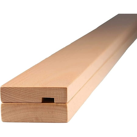 Precision Quilting Tools | Quilt Hanger Rack Knob-Less Modern Wooden Design
