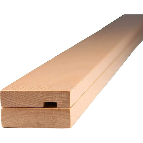 Precision Quilting Tools | Quilt Hanger Rack Knob-Less Modern Wooden Design