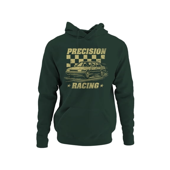 Precision Racing Car Graphic Men's Hoodie