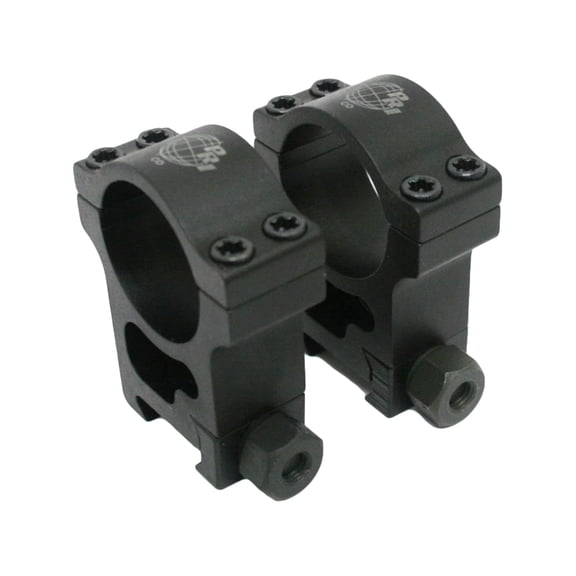 Precision Reflex 30mm Aluminum Rings, Extra High, Black