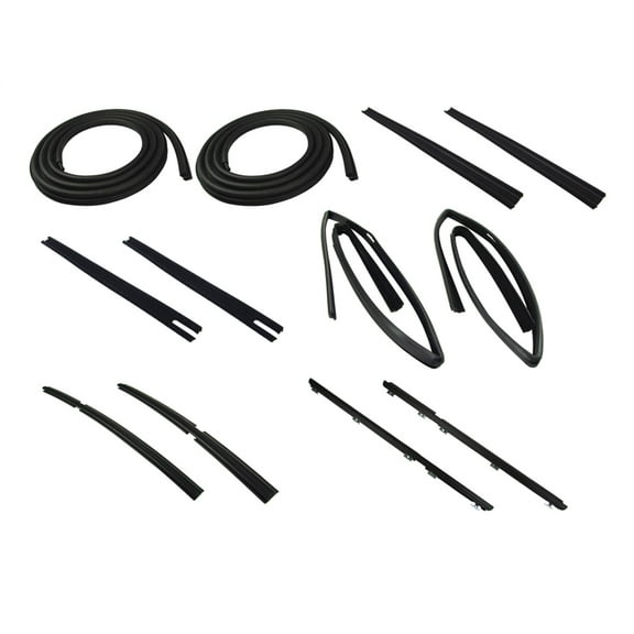 Precision Replacement Parts Dk 6120 84 Door Weatherstrip Seal Kit Fits Cherokee Fits select: 1984-1996 JEEP CHEROKEE, 1984-1990 JEEP WAGONEER