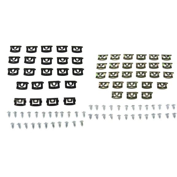 Precision Replacement Parts MCK-3442-68 Windshield Molding Clip Kit