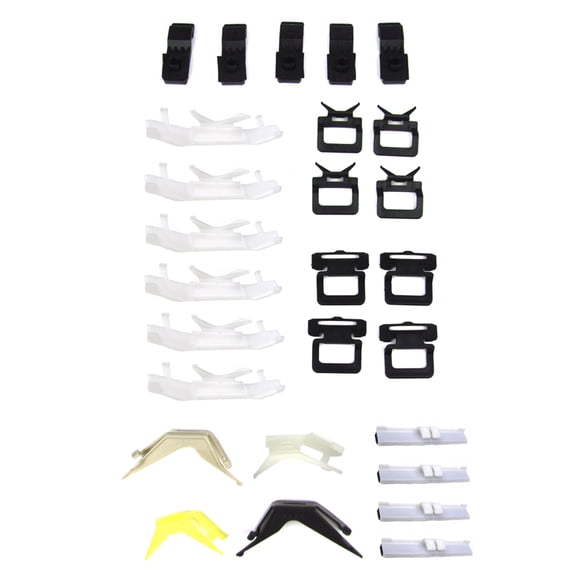 Precision Replacement Parts PCK-598-89-T Windshield Molding Clip Kit