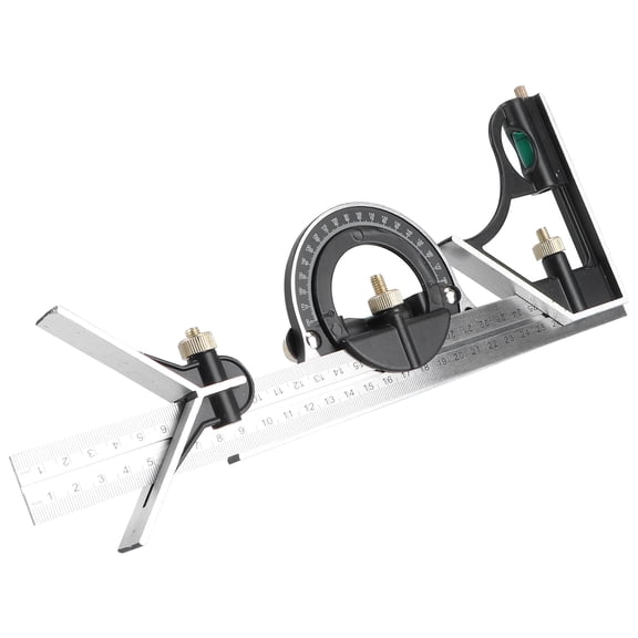 Precision Ruler Square Tool Angle Measurement Carpenter Tools Woodworking Gauge