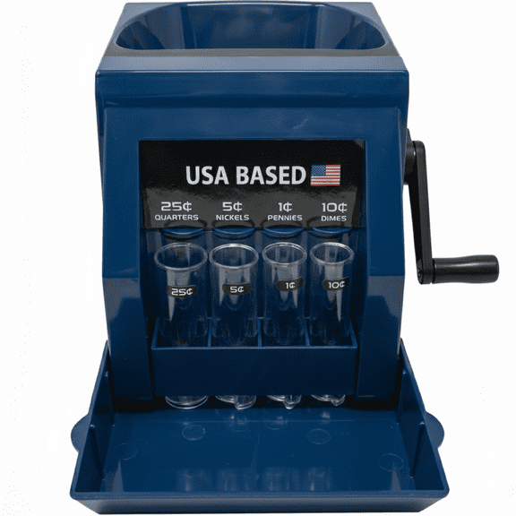 Precision S18 Manual Coin Sorter and Wrapper