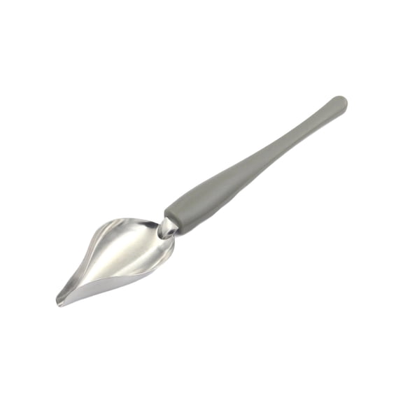 Precision Sauce Decorating Spoon, Stainless Steel Plating Spoon with Tapered Spout, Culinary Artist Drawing Spoon for Cake, Dessert, Coffee Art