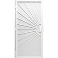 thumbnail image 1 of Precision Screen 3833WH3068 Del Sol Series, 39 x 81.75 in. Steel Security Door With Sunburst Design, 1 of 2