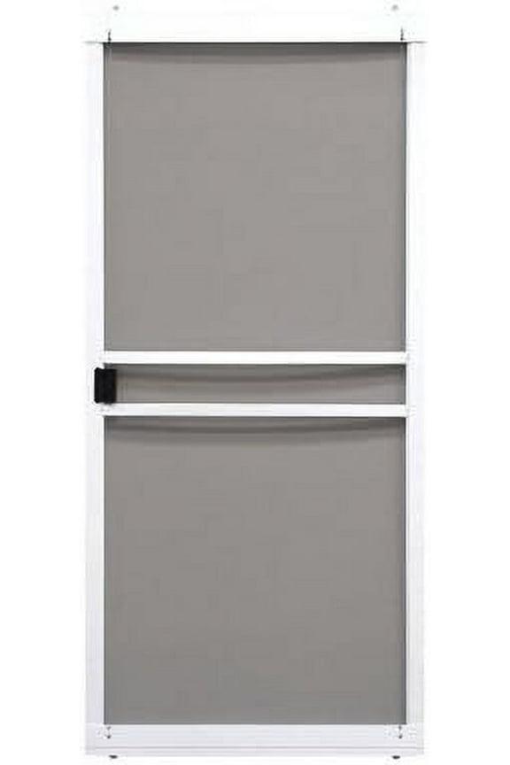 Precision Screen & Security 3751wh3068 Branson Series 36" Patio Sliding Steel Screen Door, White