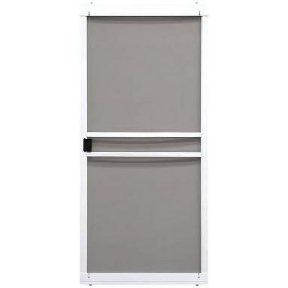 Precision Screen & Security 3751wh3068 Branson Series 36" Patio Sliding Steel Screen Door, White