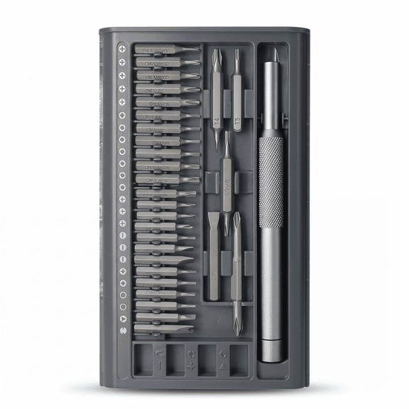 Precision Screwdriver Kit, Small Magnetic Manual Driver Set for Watch, Eyeglasses, and Computer Repair, Portable Hand Tool (26 in 1)