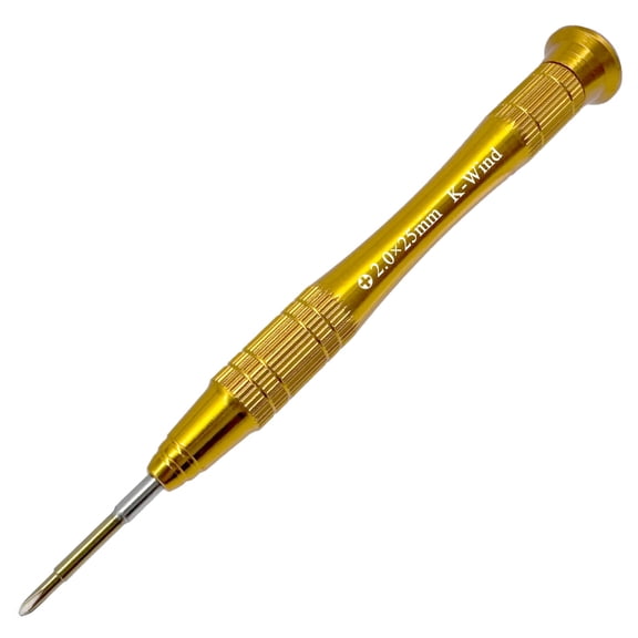 Precision Screwdriver Phillips #00 2mm, Compatible with Small Electronics, Game Console/Controller, Drone, Laptop, Table, Phone, Magnetic S2 Steel Tip, Free Spin Cap, Anti-slip Grip