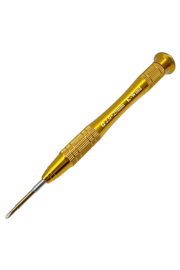 Precision Screwdriver Phillips #00 2mm, Compatible with Small Electronics, Game Console/Controller, Drone, Laptop, Table, Phone, Magnetic S2 Steel Tip, Free Spin Cap, Anti-slip Grip