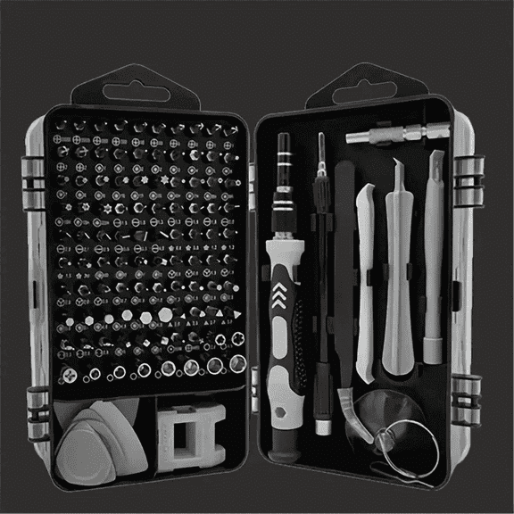 Precision Screwdriver Set, 115 in 1 Magnetic Repair Tool Kit Multi-function manual screw batch set