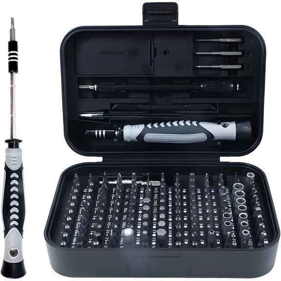 Precision Screwdriver Set 130 in 1 Small Magnetic Screwdriver Set with Case, Repair Tool Kit for Electronic Watches, Smartphones, Laptop, Eyeglasses, Computer Tools Repair Kit