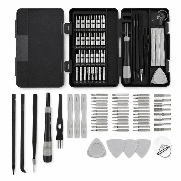 Precision Screwdriver Set, 44 Magnetic CR-V Bits with Professional Opening Tool Kit for Phone, Laptop, and Electronics Repair (58-in-1)