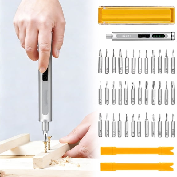 Precision Screwdriver Set, 44-in-1 Electronics Repair Kit with Magnetic Bits, CRV & S2 Steel Screwdrivers for Phone Laptop Computer Glasses Toy Small Appliance Fix, Professional Hand Tool Kit