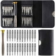 thumbnail image 1 of Precision Screwdriver Set, Universal Multi-Tool Repair Kit, 24 Bits + Handle, Magnetic Screwdriver with Wide Compatibility, in a Convenient Leather Case for Electronics & Home, 1 of 6