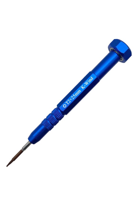 Precision Screwdriver T2, Six-point Star-shaped Magnetic Tip, Free Spin Cap, Micro Electronic Screwdriver Compatible with Computer Phone Electronics Device, S2 High Alloy Steel Head, Anti-slip