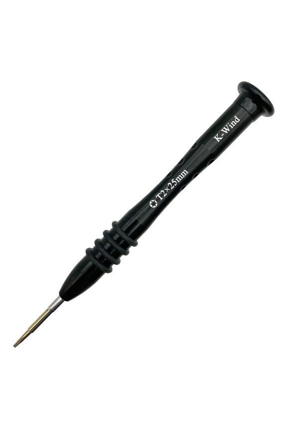 Precision Screwdriver T2, Six-point Star-shaped Magnetic Tip, Micro Electronic Screwdriver Compatible with Computer Phone Electronics Device, S2 High Alloy Steel Head, Rotating Cap, Anti-slip