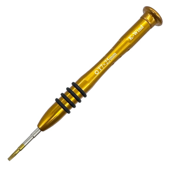 Precision Screwdriver T7, Six-point Star-shaped Magnetic Tip, Micro Electronic Screwdriver Compatible with Electronics Device, S2 Steel Head, Rotating Cap, Anti-slip Grip