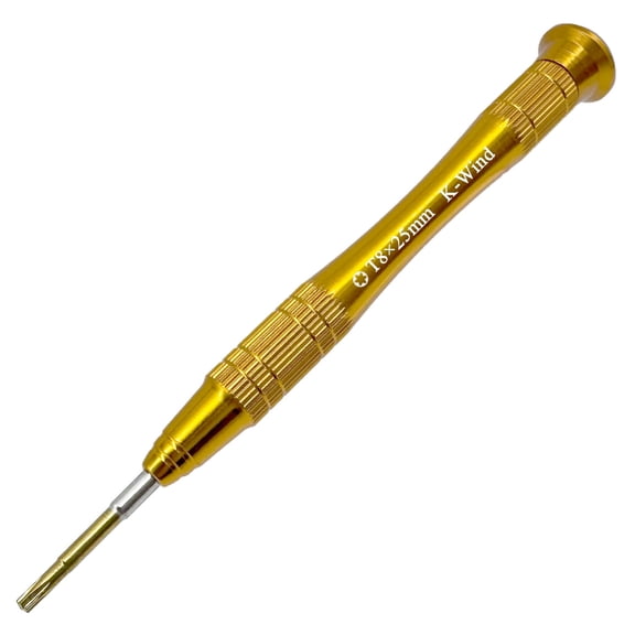 Precision Screwdriver T8 with Six-point Star-shaped Head, Micro Precision Tip Compatible with Electronics Device, S2 Steel Tip, Magnetic, Rotating Cap, Anti-slip Grip