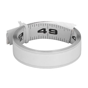 Precision Self-Adhesive Measuring Tape, 48 Inch / 122 cm Left-to-Right Metric & Imperial Ruler for Workbenches and Saws