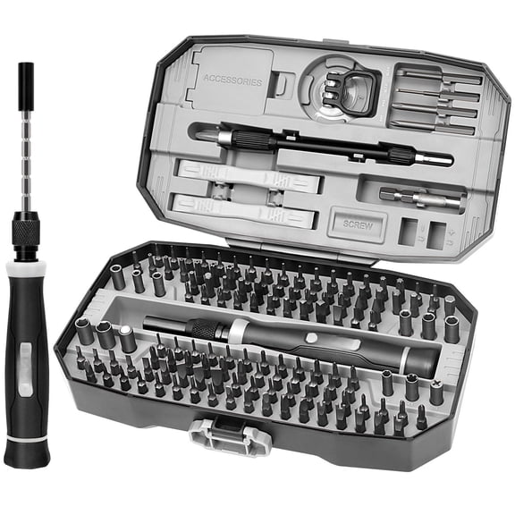 Precision Set 153 In 1 Small With Case Magnetic Electronic Toolkit - Pc Laptop Cell Phone Macbook Game Controller Rc & Computer Repair Tool Kit