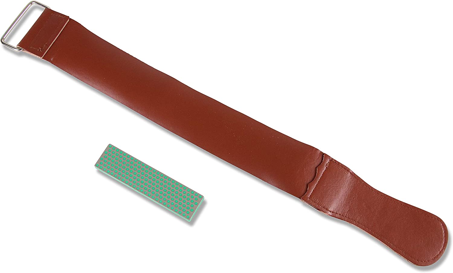 Precision Sharpening System Extra Fine Stone & Leather Strop Set