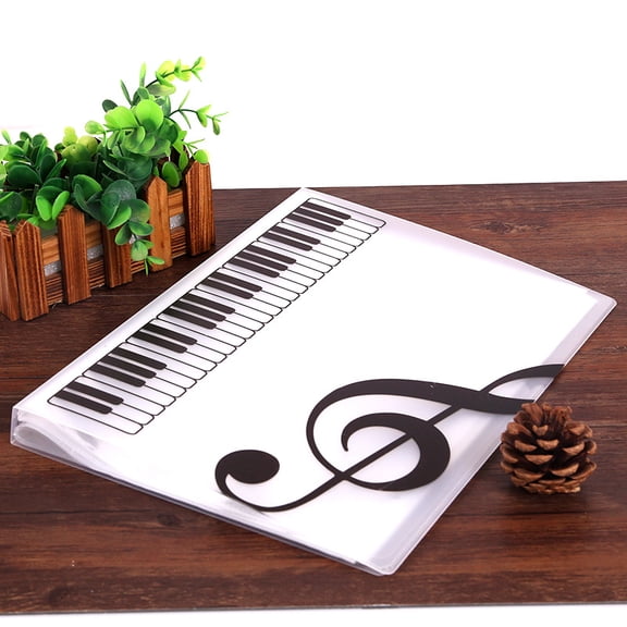 Precision Sheet Music Binder For Music Storage And Organization A4 Document Folder With 80 Pages For Piano Scores Choir Music And Band Folder Pages