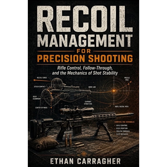 The Precision Shooting System Recoil Management for Precision Shooting: Rifle Control, Follow-Through, and the Mechanics of Shot Stability, Book 4, (Paperback)