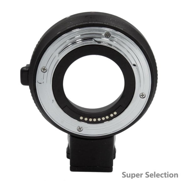 Precision Stainless Steel Lens Mount Adapter, EF To EF-M Camera Adapter For Canon EF/EF-S Lenses To EOS M Series Cameras With Auto Focus & Aperture Control Support