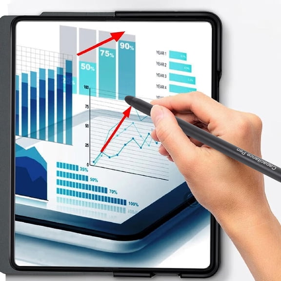 Precision Tablet Pen With Silicone Tip, Compatible With Multiple Devices, Ideal For Artists Students