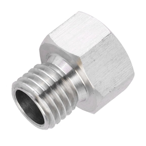 Precision Threaded Fitting, Leak,Proof NPT To Metric Adapter, Automotive  Industrial Use
