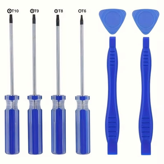 Precision Torx Screwdriver Set for PS4, Xbox One, Xbox 360 & PS3 | T6 T8 T9 T10 TR9 Security Tools