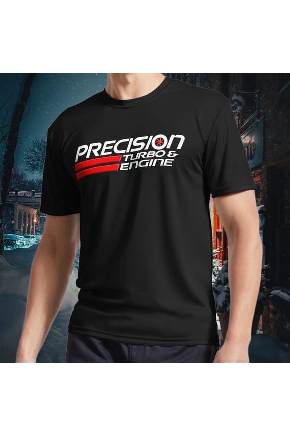 Precision Turbo Car Logo Unisex T-Shirt Funny Size S to 5XL