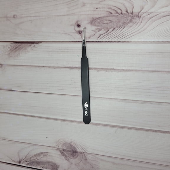 Precision Tweezers, Stainless Steel Pointed Ultrafine Tweezers for Craft, Electronics, Soldering, Experimental Work, Jewelry-Making, Non-Magnetic Industrial Tweezers, by DR.PEN
