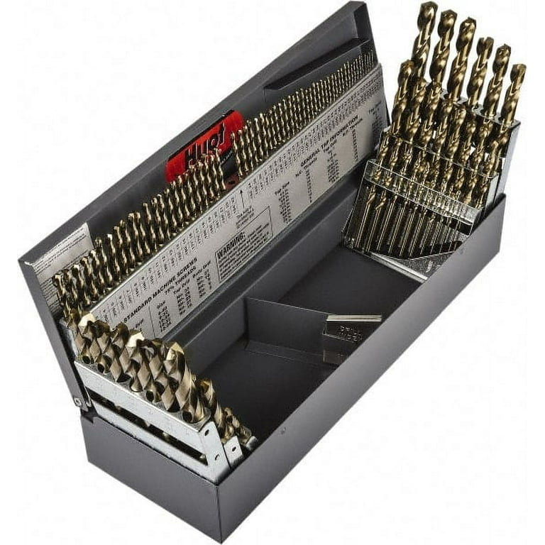 Cobalt Drill Bit Set, 115 Piece