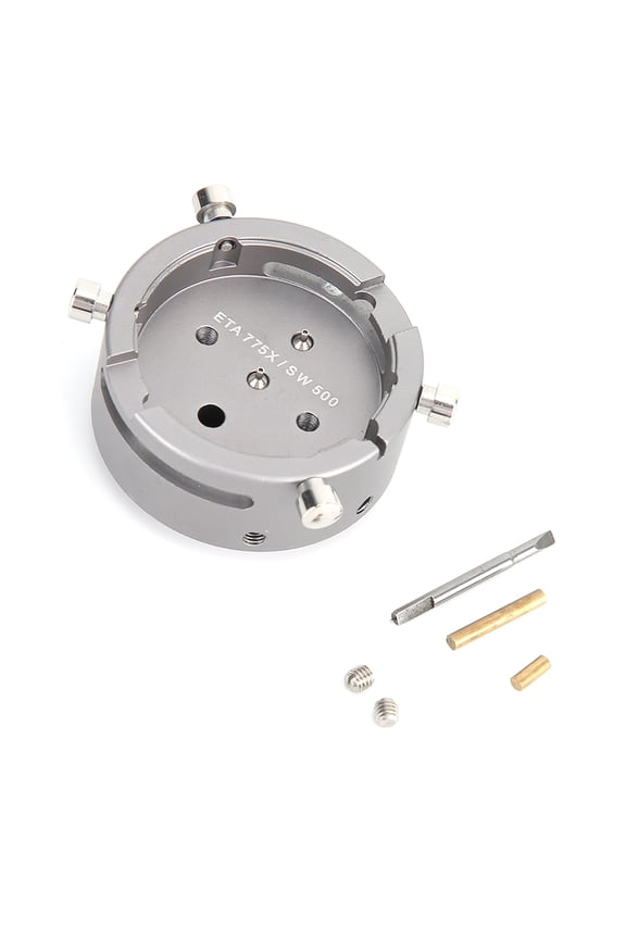Precision Watch Movement Holder Base Base for 7750 Accessories, Durable Metal Repair Tool Fixture