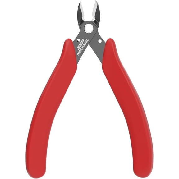 Precision Wire Cutters,5 Side Cutting Pliers, Ultra-Sharp Diagonal Cutter Pliers, Anti Rust Diagonal Cutting Plier with Non-Slip Handle Wire Snips For Electronic, Phone Repair,DIY Models