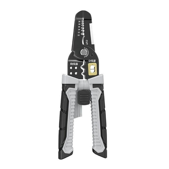 Precision Wire Stripping Pliers Cutter Tool, Professional Alloy Steel Anti-Rust Wire Stripper With PVC Comfort Grip For Thin Cable Cutting