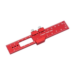 Precision Woodworking Marking Ruler For Sturdy Tooling Accurate Layouts Carpentry Projects DIY Crafting Multifunctional Gauge Height Measurement Aluminum Alloy