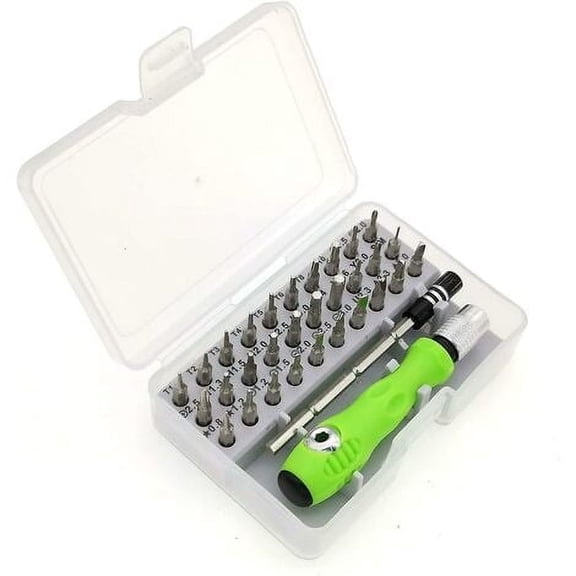 Precision screwdriver set for drill bits, mini 32 in 1 screwdriver set, hex wrench repair tool