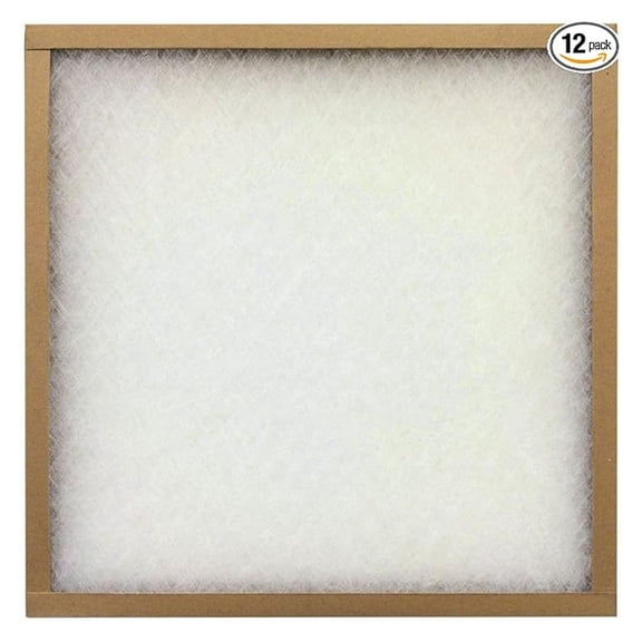 PrecisionAire 16 in. x 20 in. x 1 in. EZ Flow II No-Metal Air Filter (Case of 12)