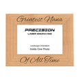 thumbnail image 1 of PrecisionNC Engraving Gift for Grandma Greatest Nana of All Time Engraved Natural Wood Picture Frame 4x6 Landscape, 1 of 4