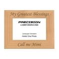 thumbnail image 1 of PrecisionNC Grandma Gifts My Greatest Blessings Call Me Mimi Engraved Natural Wood Picture Frame from Grandchildren 4x6 Landscape, 1 of 4