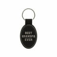thumbnail image 1 of PrecisionNC Grandpa Gifts Best Grandpa Ever Engraved Keychain Key Tag Fathers Day Gift from Grandson Granddaughter (Black), 1 of 2