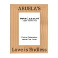 thumbnail image 1 of PrecisionNC Hispanic Grandma Gifts Abuela's Love is Endless Engraved Natural Wood Picture Frame from Grandson Granddaughter 4x6 Portrait, 1 of 4