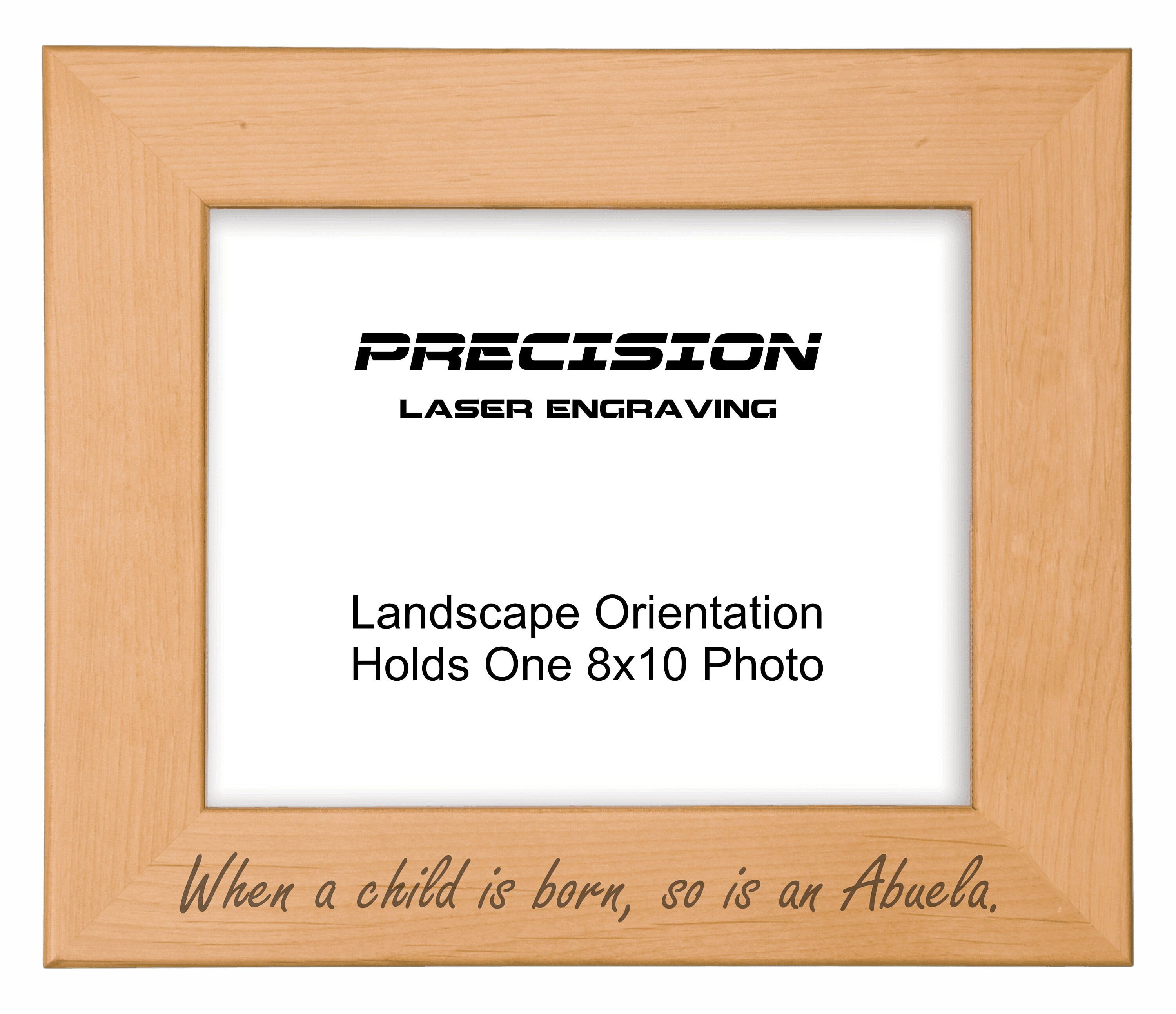 PrecisionNC Spanish Grandma Gifts When a child is born so is an Abuela