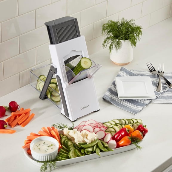 PrecisionSlice Mandoline Slicer with 40 Thickness Settings for Vegetables