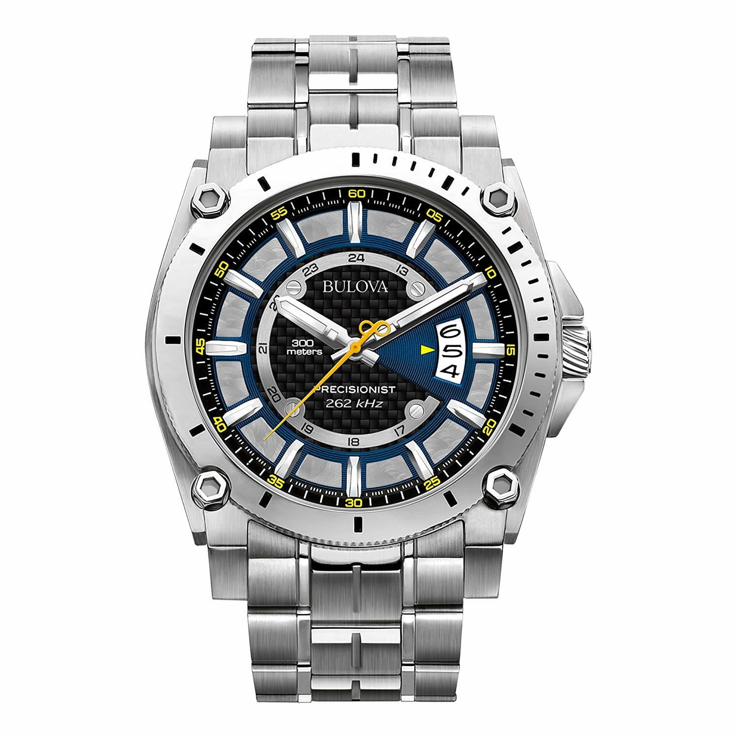 Bulova Champlain 96B131 腕時計 自動巻き Precisionist Champlain collection Mens Watch 96B131 - Walmart.com